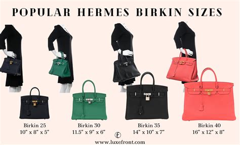 hermes birken sizes|Hermes Birkin size chart.